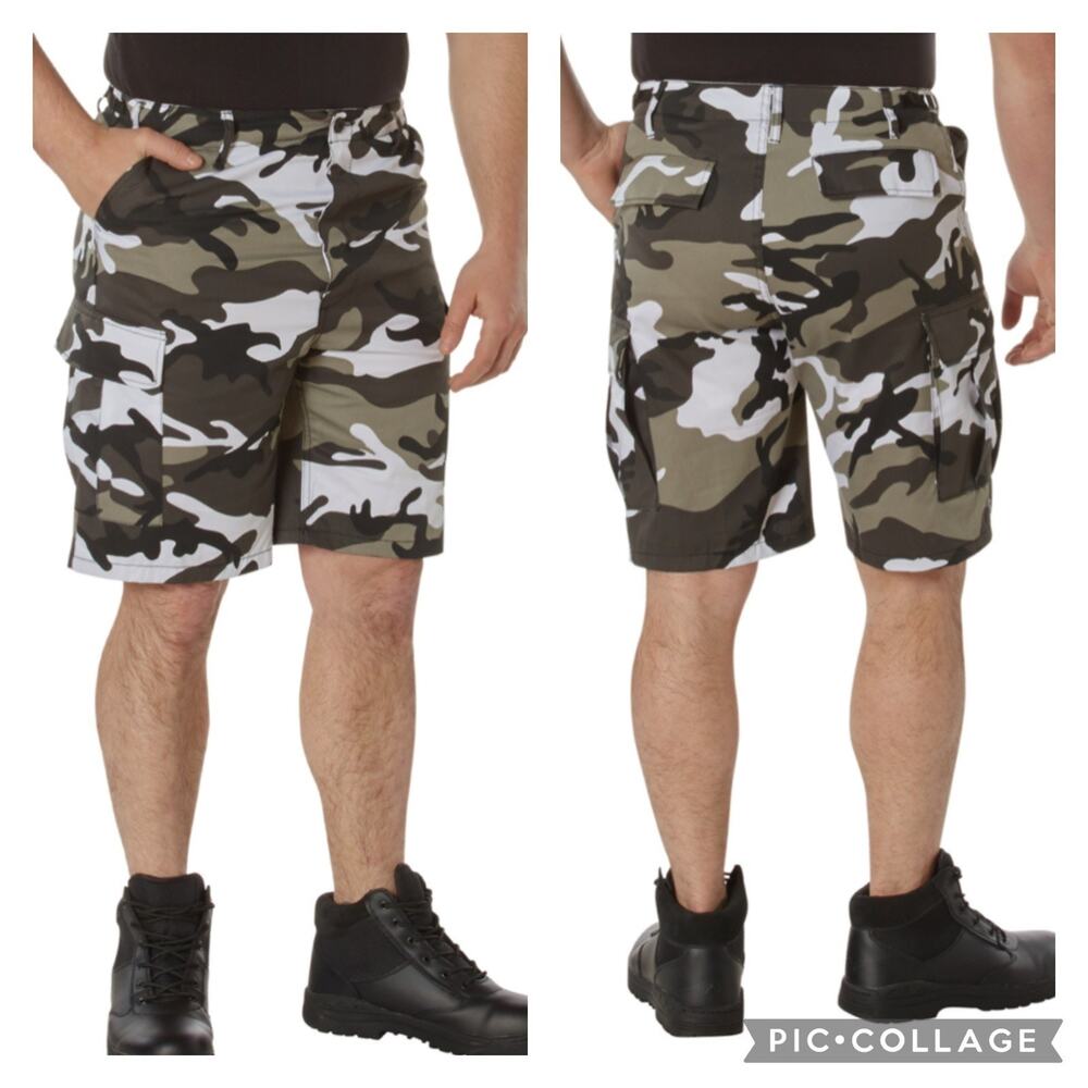 Rothco BDU City Camo Cargo Shorts Mens XXL
